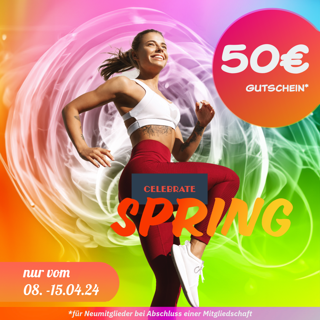 Celebrate Spring | Fitnessstudio Berlin Pankow Fitness Unlimited